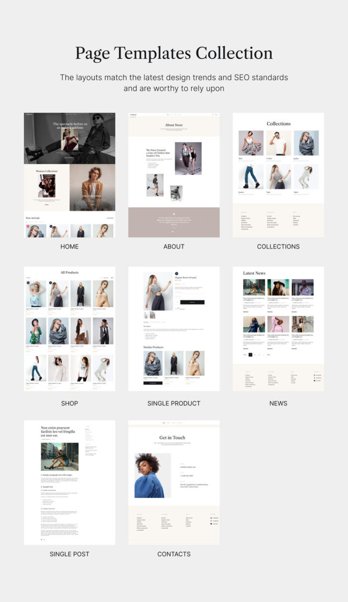 LeMood - Tema Gutenberg WooCommerce Toko Busana - Fitur Gambar 3