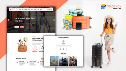 Templat HTML5 Halaman Arahan Agen Perjalanan Tragency - Fitur Gambar 1
