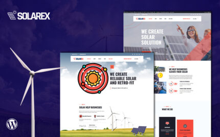 Tema WordPress Energi Surya Terbarukan Solarex - Fitur Gambar 1