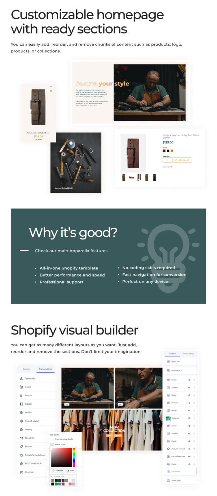 Tema Shopify One Product Store - Fitur Gambar 2