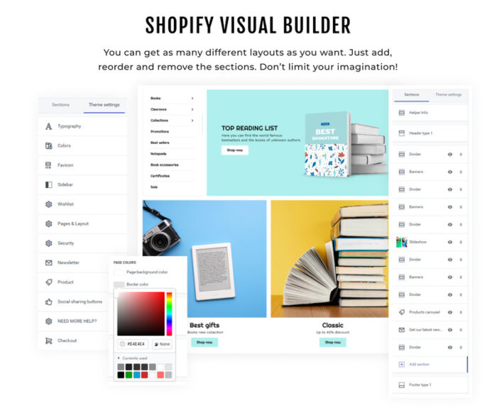 Template Toko Buku Online Apparelix Tema Shopify - Fitur Gambar 2