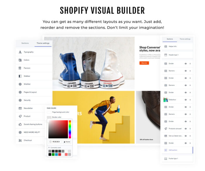 Desain Toko Sepatu Apparelix Tema Shopify - Fitur Gambar 3