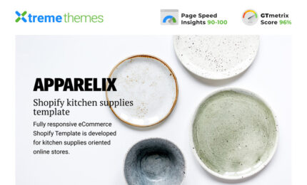 Apparelix - Tema Shopify Perlengkapan Dapur - Fitur Gambar 1