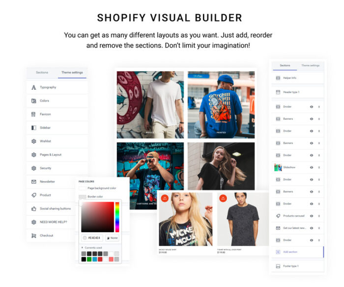 Template Toko Kaos Apparelix Tema Shopify - Fitur Gambar 2