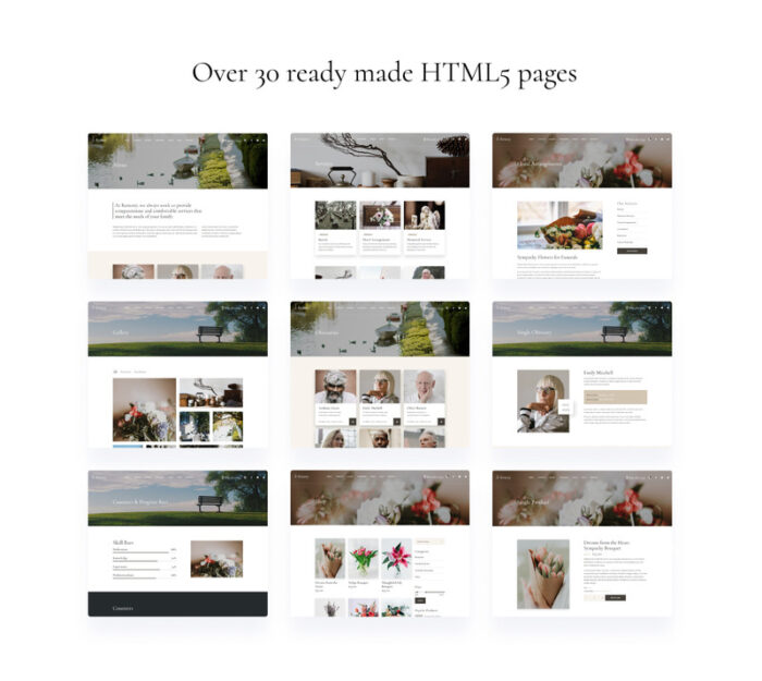 Remony - Template Situs Web Responsif Rumah Duka - Fitur Gambar 3