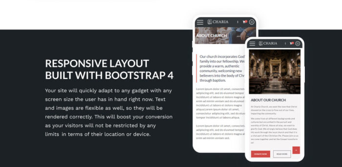 Charia - Template Situs Web HTML5 Gereja Modern - Fitur Gambar 6
