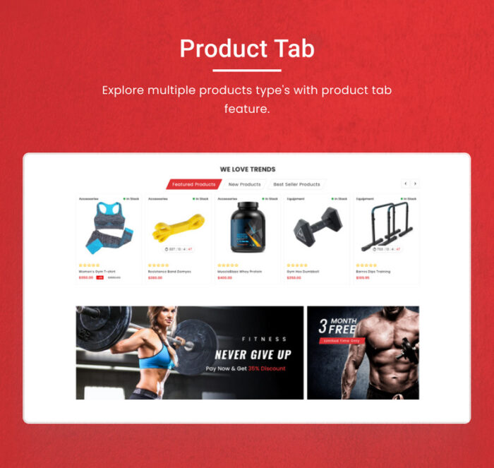 Fitness Mega Gym–Sports Extreme–Nutrition Super Shopify Store - Fitur Gambar 8