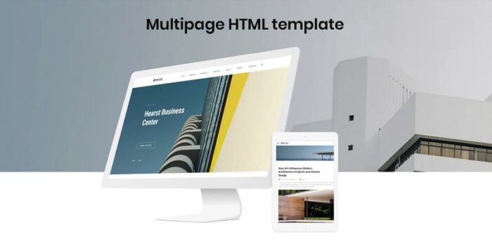 R&CO - Template Situs Web Arsitektur dan Konstruksi - Fitur Gambar 1