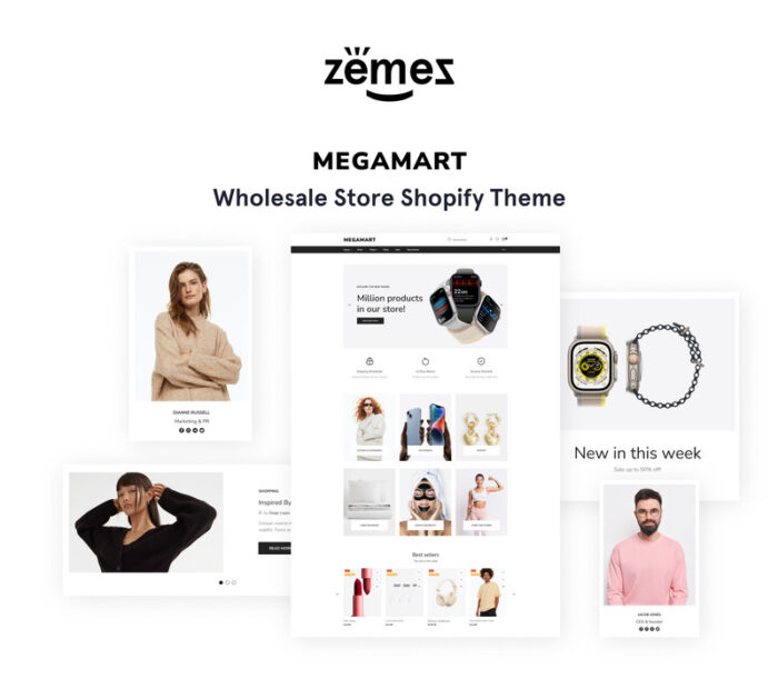 Megamart - Tema Toko Online Responsif Grosir 2.0 Shopify - Fitur Gambar 1