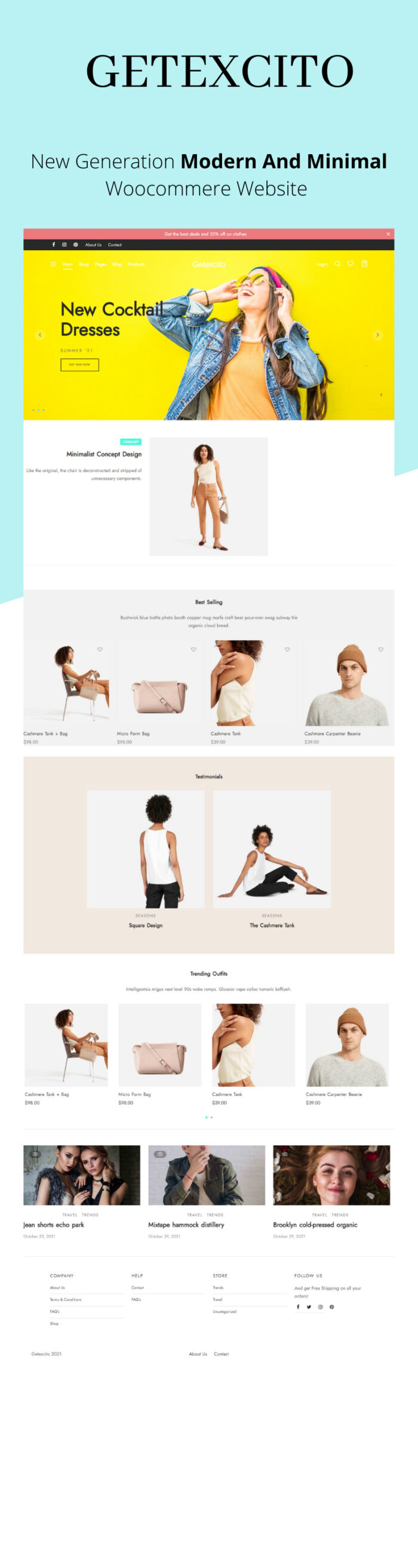 Getexcito | Tema Woocommerce Fashion dan Minimalis - Fitur Gambar 1