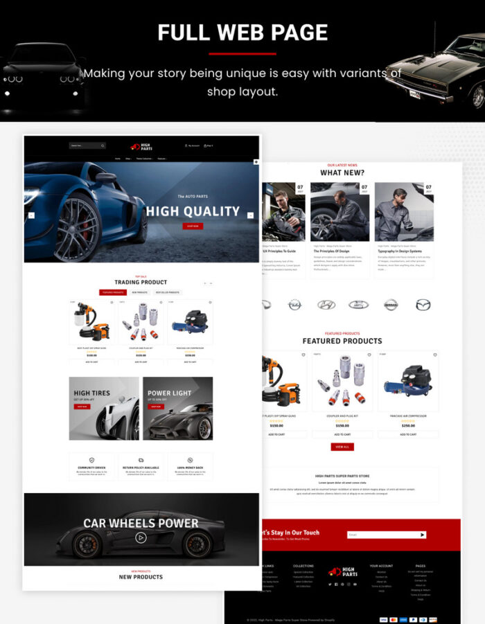 High Parts - Mega Parts Super Store Shopify 2.0 Tema Responsif Premium - Fitur Gambar 4