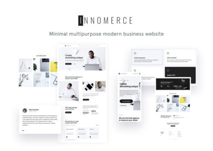 Innomerce - Tema WordPress Elementor Minimal Serbaguna untuk Bisnis - Fitur Gambar 1