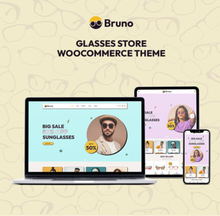 Bruno - Tema WooCommerce Toko Kacamata - Fitur Gambar 1