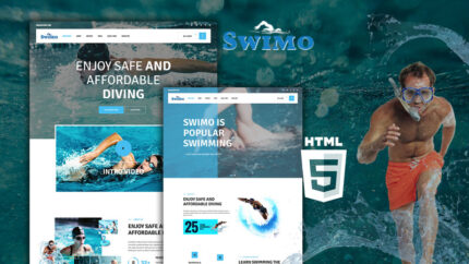 Template Situs Web HTML5 Kolam Renang Swimo - Fitur Gambar 1