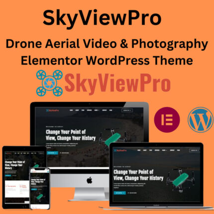 SkyViewPro - Tema WordPress Elementor Video & Fotografi Udara Drone - Fitur Gambar 1