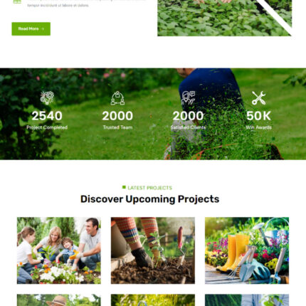 Tema WordPress Gardeno-Landscape Berkebun - Fitur Gambar 1