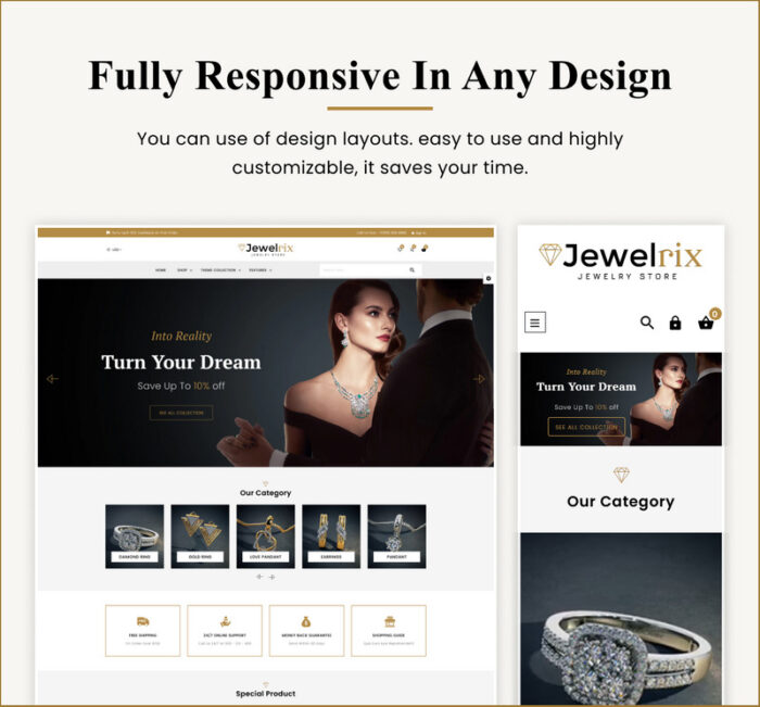 Jewelrix – Tema Responsif Premium Multiguna Shopify 2.0 Perhiasan - Fitur Gambar 5