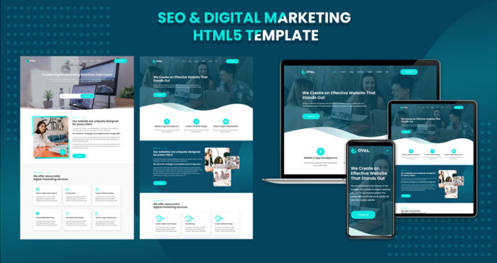 Oval - Template HTML5 SEO dan Pemasaran Digital - Fitur Gambar 1