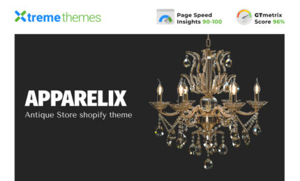 Tema Toko Barang Antik Apparelix Template Responsif Shopify - Fitur Gambar 1