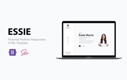 Essie | Template HTML Responsif Portofolio Pribadi - Fitur Gambar 1