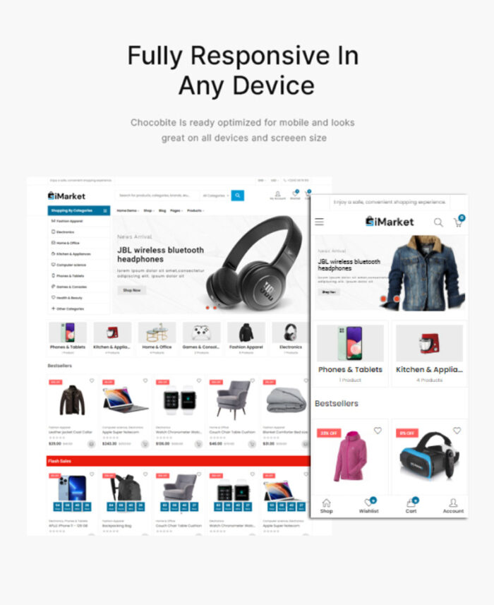 iMarket - Tema WordPress WooCommerce Multi-vendor Marketplace - Fitur Gambar 3