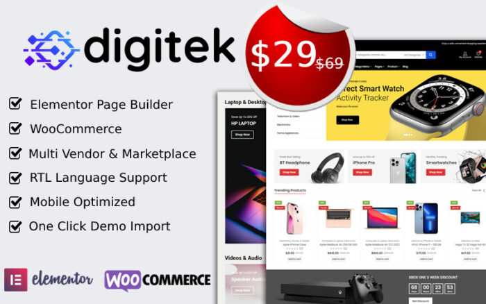 iMarket - Tema WordPress WooCommerce Multi-vendor Marketplace - Fitur Gambar 6