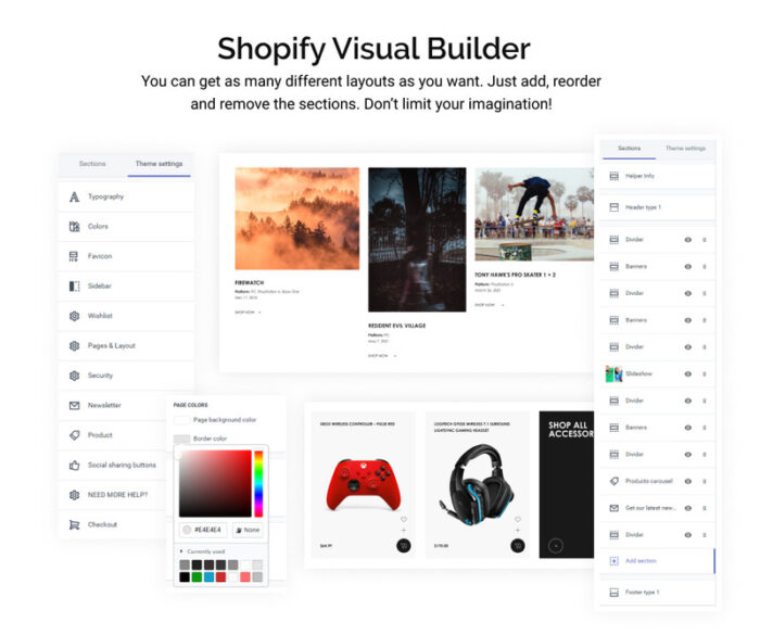 Tema Shopify Apparelix Video Games - Fitur Gambar 2