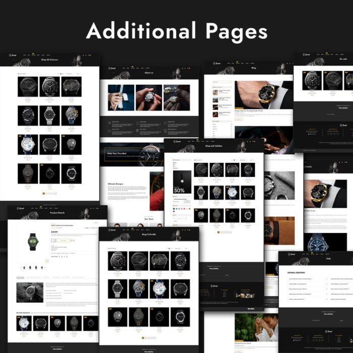 Zwat - Template HTML eCommerce Toko Jam Tangan - Fitur Gambar 2
