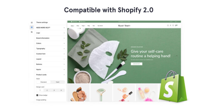 Velvet Vanity - Toko Kosmetik Toko Online Bersih Tema Shopify 2.0 - Fitur Gambar 2