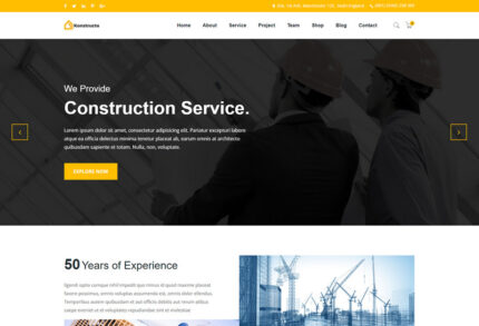 Konstructo Construction-Templat Situs Web HTML5 Premium Serbaguna - Fitur Gambar 1