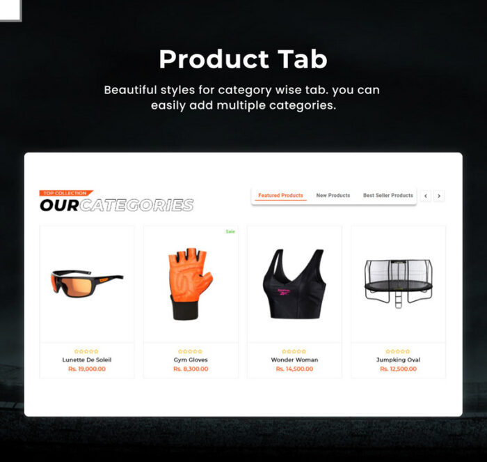 Sport Vibes - Mega Sports Shopify 2.0 Tema Responsif Premium - Fitur Gambar 8