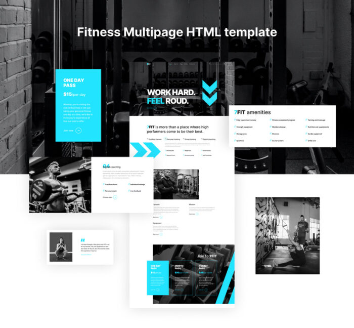 7Fit - Template Situs Web Responsif HTML5 untuk Gym - Fitur Gambar 3