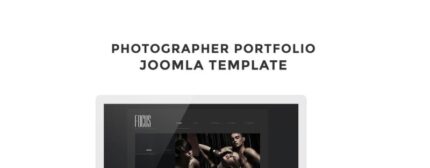 Template Joomla Responsif Portofolio Fotografer - Fitur Gambar 1