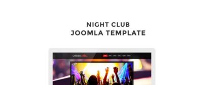 Template Joomla Klub Malam - Fitur Gambar 1