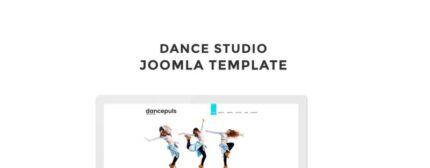 Dancepuls - Template Joomla Responsif Studio Tari yang Bersih - Fitur Gambar 1