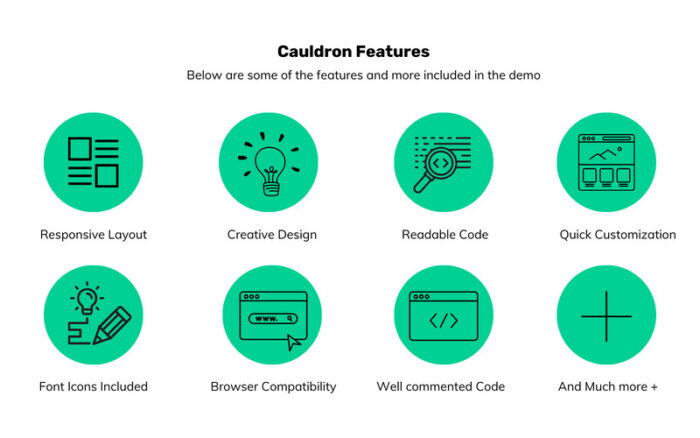 Cauldron - Template Situs Web HTML Modern Perbankan dan Keuangan - Fitur Gambar 5