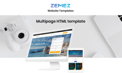 Templat Situs Web HTML Multihalaman Agen Perjalanan Sealine - Fitur Gambar 1