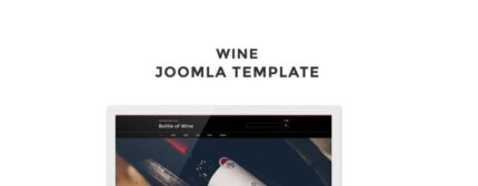 Sebotol Anggur - Template Joomla Anggur Elegan - Fitur Gambar 1