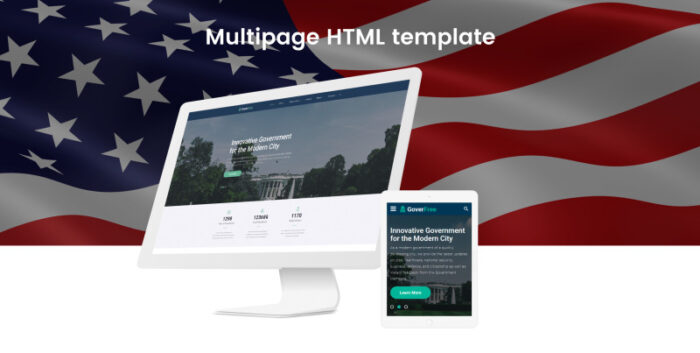 GoverFree - Template Situs Web HTML Bersih Multihalaman Pemerintah - Fitur Gambar 2