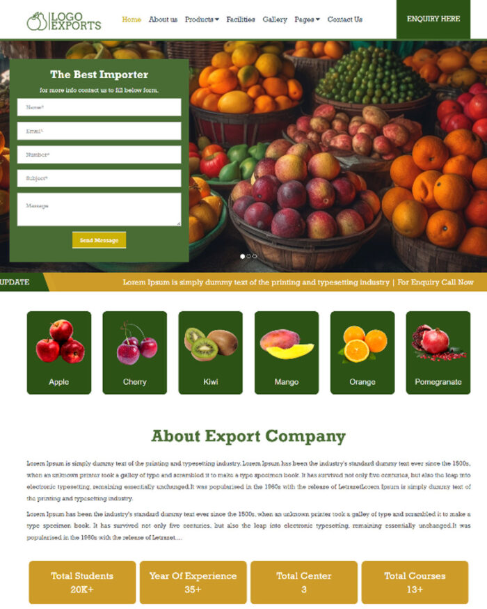 TajThemes - Ekspor Template HTML Responsif - Fitur Gambar 1