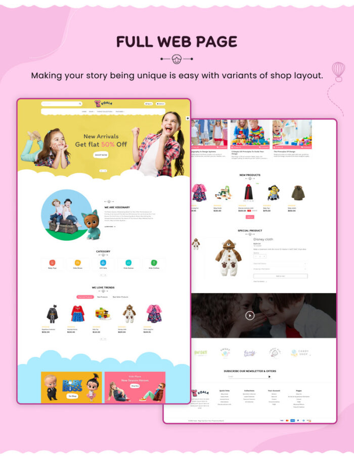 Tema Responsif Koala Little Kids, Mainan, Bermain, Mode Shopify 2.0 - Fitur Gambar 3