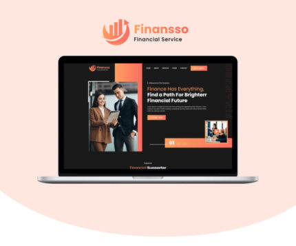 Finansso - Layanan Keuangan dan Konsultasi Elementor Landing Page - Fitur Gambar 1