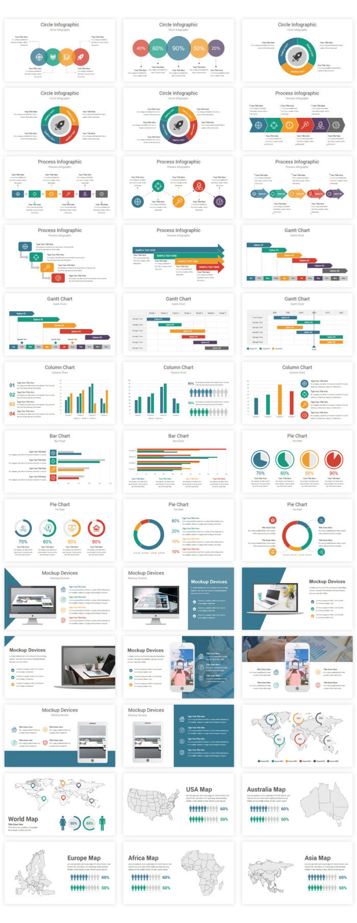 Template PowerPoint Paket Bisnis - Fitur Gambar 8