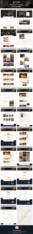 Orbitza - Template HTML5 Pemesanan Hotel & Resor. - Fitur Gambar 1