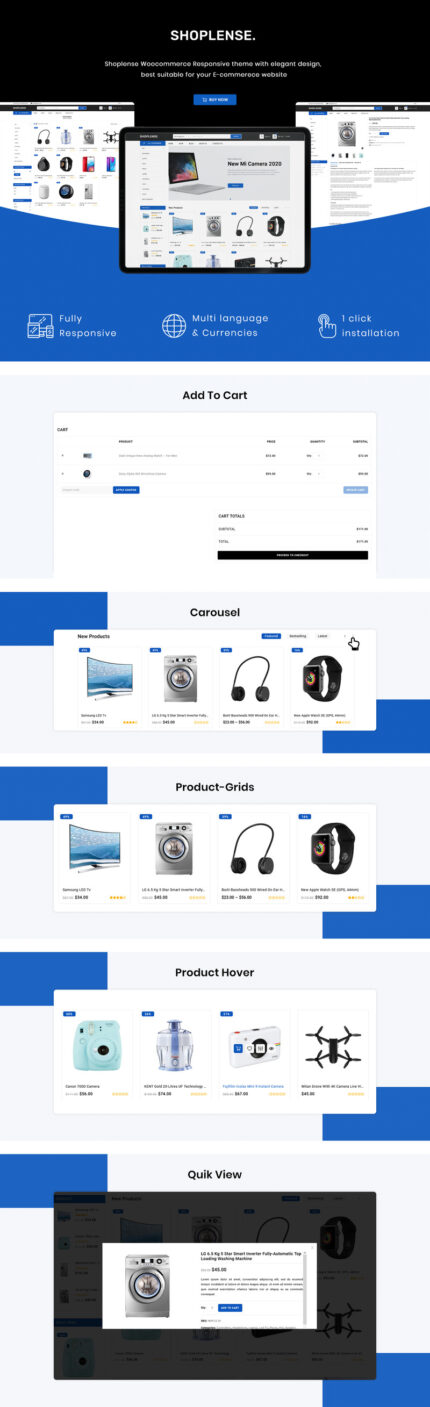 Shoplense - Tema WooCommerce Premium Elektronik - Fitur Gambar 1