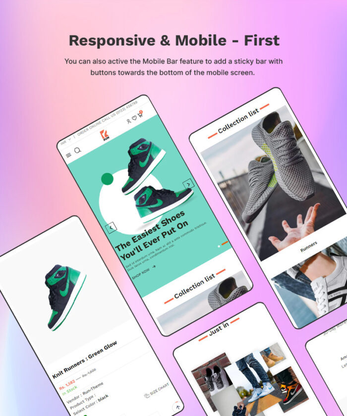 Jalankan - Sepatu & Aksesori Tema Responsif Serbaguna Shopify 2.0 Tingkat Tinggi - Fitur Gambar 7