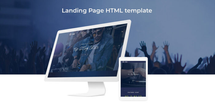 JD Mix - Template Halaman Arahan HTML Bootstrap Kreatif Festival Musik - Fitur Gambar 2