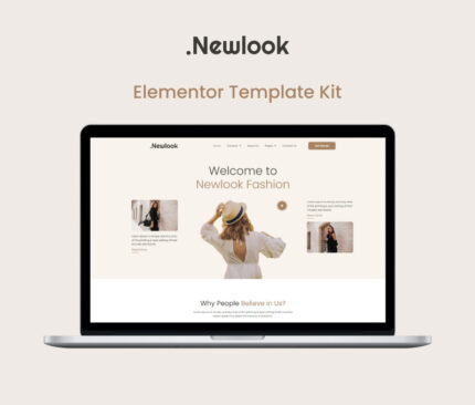 Newlook - Kit Template Elementor Mode dan Pakaian - Fitur Gambar 1