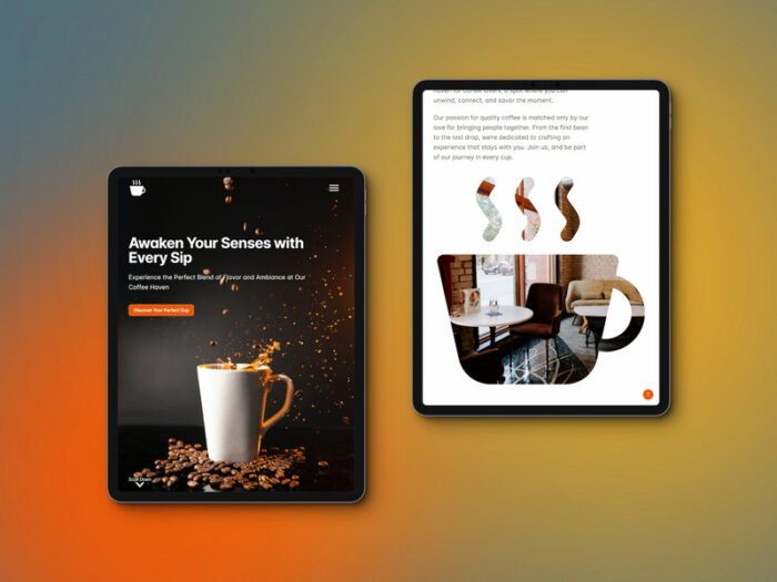 Caffeino - Template Halaman Arahan HTML Kedai Kopi - Fitur Gambar 3