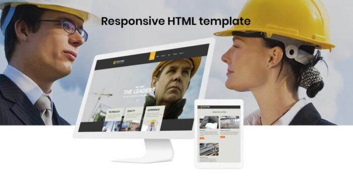 Roxtone - Template Situs Web HTML Kreatif Responsif Perusahaan Konstruksi - Fitur Gambar 2